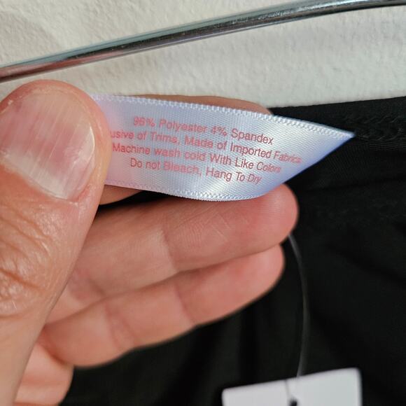 Under Summers Girls XS Anti Chafing Slip Short Solid Black Shapewear Layer New - Picture 6 of 6